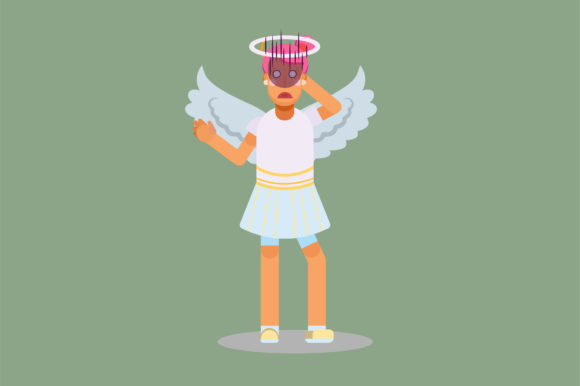 A Confused Angel - Halloween Character Embroidery Review