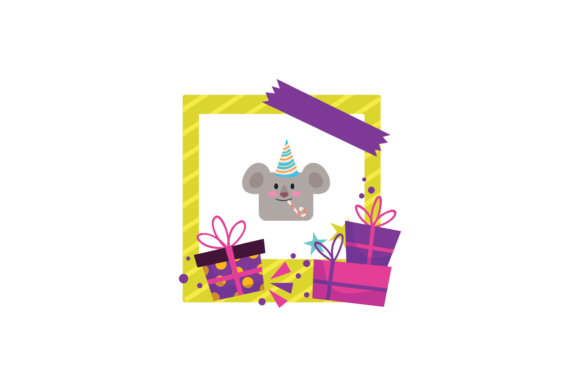 Birthday Frame Sticker Koala Animals Svg Review