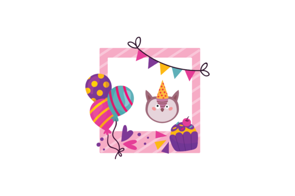 Birthday Frame Sticker Owl Animals Svg Review