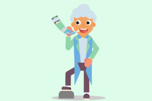 Boy Character Vector Illustration Review