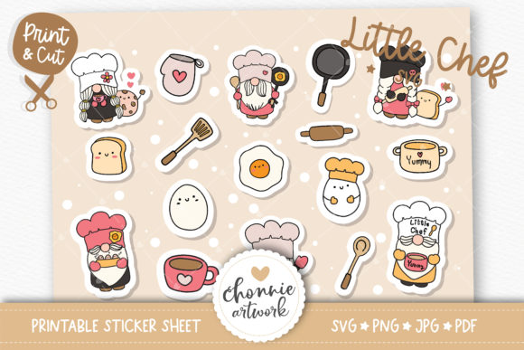 Chef Gnomes Sticker SVG: A Designer's Embroidery Review