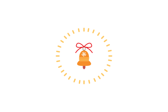 Christmas Decoration Bell Sticker Svg Review