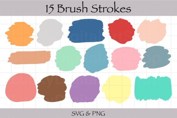 Reviewing Brush Stroke Sublimation SVG Clipart