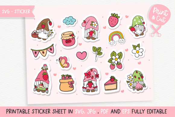 Strawberry Gnome Sticker SVG: A Designer's Real-World Embroidery Review