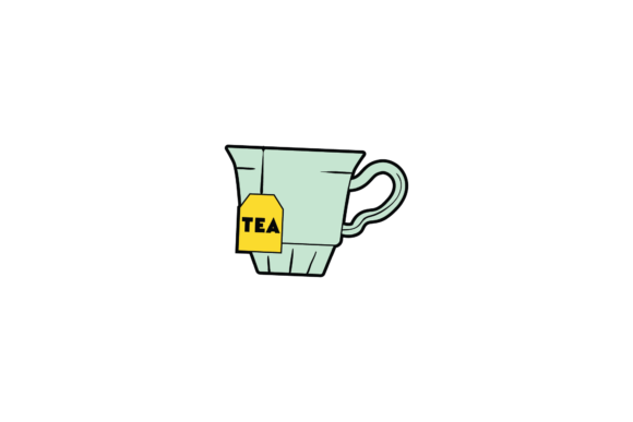 Tea Glass Icon Sticker Svg Review for Embroidery